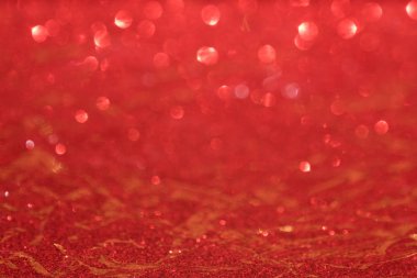 Kırmızı ufuk titreşen ışıklar metin ve arka plan için