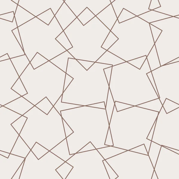 Lignes de grille géométriques sans couture. Boîte abstraite fond. Technologie moderne avec maille carrée. Cellule cubique . — Image vectorielle
