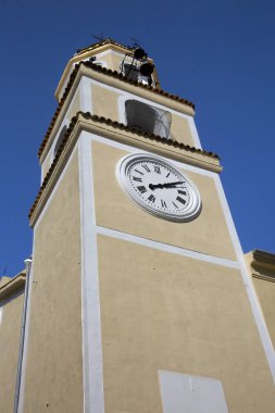 Piedimonte Matese, Campania, İtalya, St. Thomas d 'Aquino çan kulesi