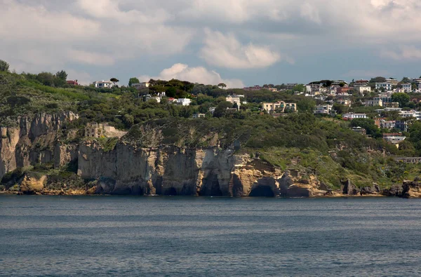 Las Llamadas Cuevas Trentaremi Golfo Nápoles — Foto de Stock