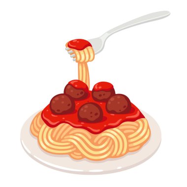Köfteli spagetti.