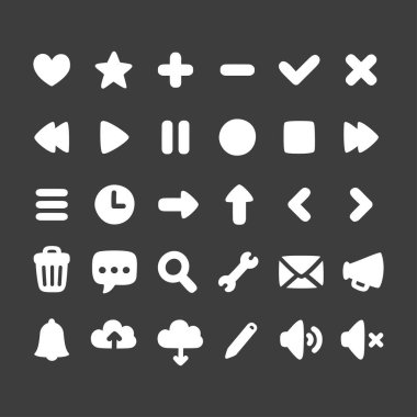 Arabirim Icons set