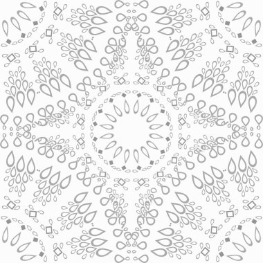 Güzel desen mandala vektör çizim ile süsleme