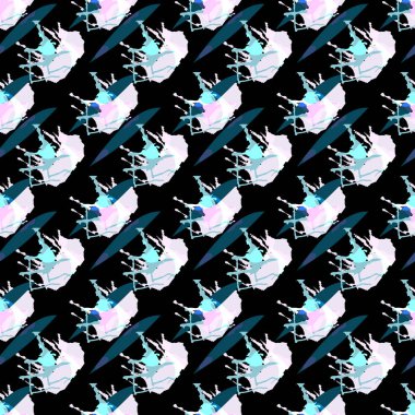 Parlak soyut geometrik seamless modeli grafiti tarzı. Kalite vektör çizim tasarımınız için