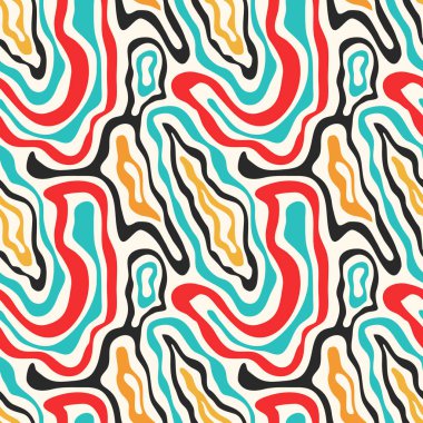 grafiti renkli soyut seamless modeli kalite illüstrasyon tasarımınız için stil