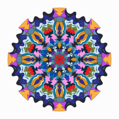 Mandala. güzel Vintage öğeleri şekil