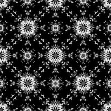 tek renkli güzel seamless modeli. Vintage öğeleri şekil