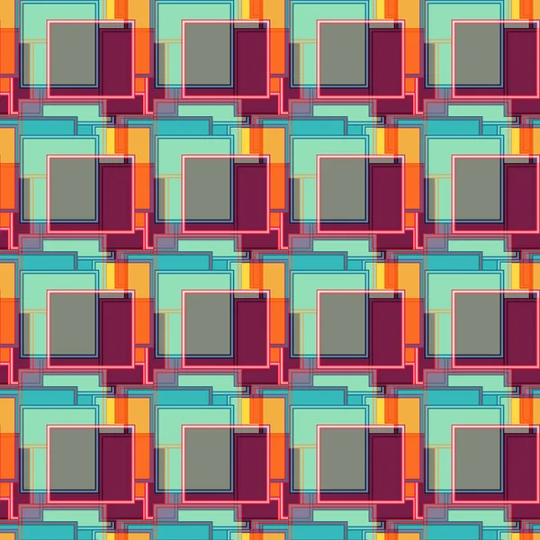 colored geometric seamless pattern for your design