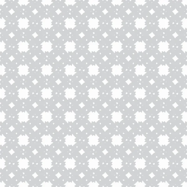 Gray Geometric Objects White Background Seamless Pattern Illustration — Stock Photo, Image