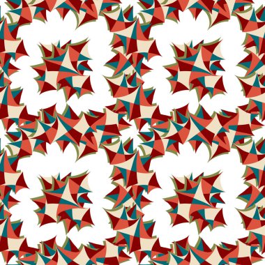 Soyut geometrik desen illüstrasyon