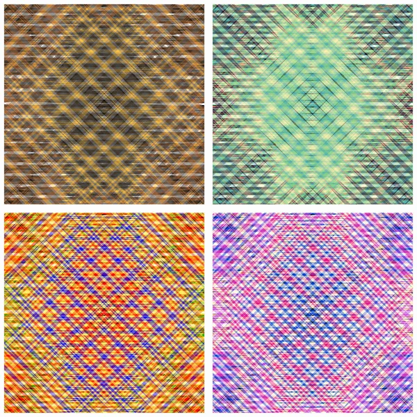Colored Lines Abstract Geometric Background Collection Illustration — Stock Photo, Image