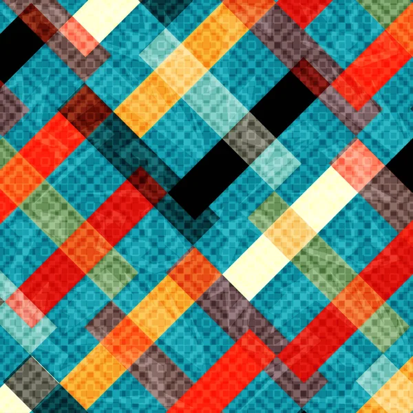 Colorido Polígonos Abstrato Geométrico Fundo Ilustração — Fotografia de Stock