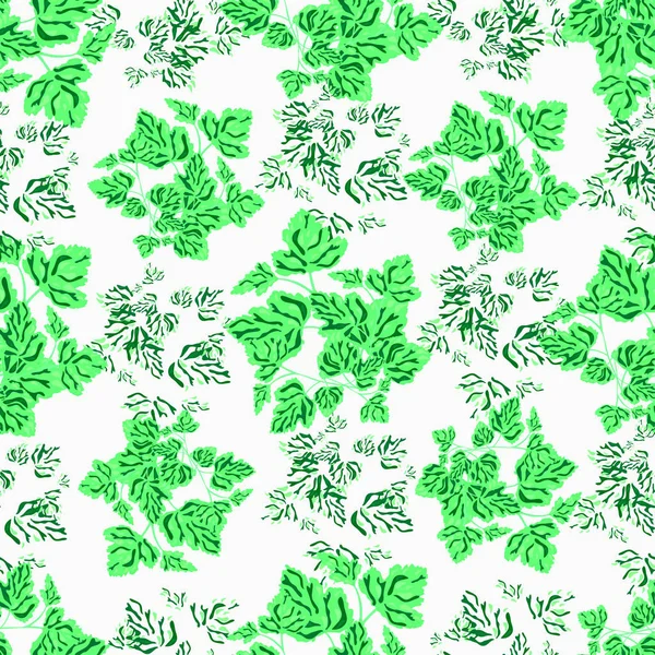 Plant Pattern Colored Background Quality Illustration — Stock Photo, Image