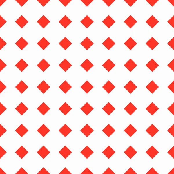 Beyaz arka plan seamless modeli üzerinde kırmızı kareler