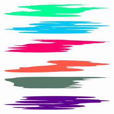 renkli grunge textures grafiti kümesi