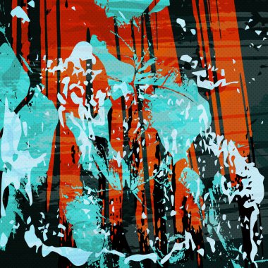 güzel soyut renkli grafiti arka plan