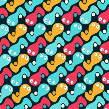 Güzel soyut grafiti yumuşak desen