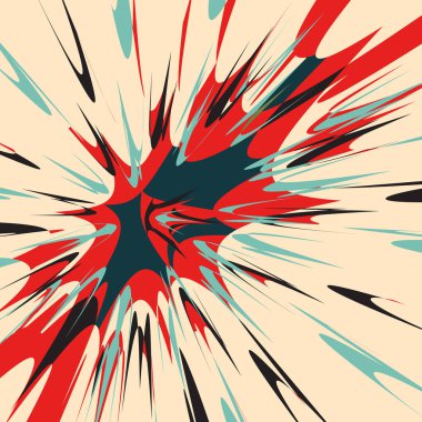 güzel renk soyut desen illüstrasyon grafiti