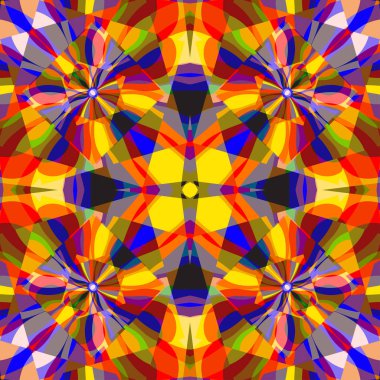 renkli çizgiler dalgalar ve meydanlar geometrik arka plan illüstrasyon soyut