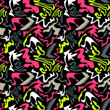 Graffiti arka plan seamless modeli