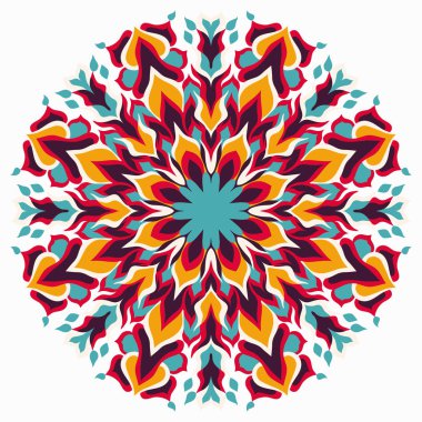 Mandala. güzel Vintage öğeleri şekil