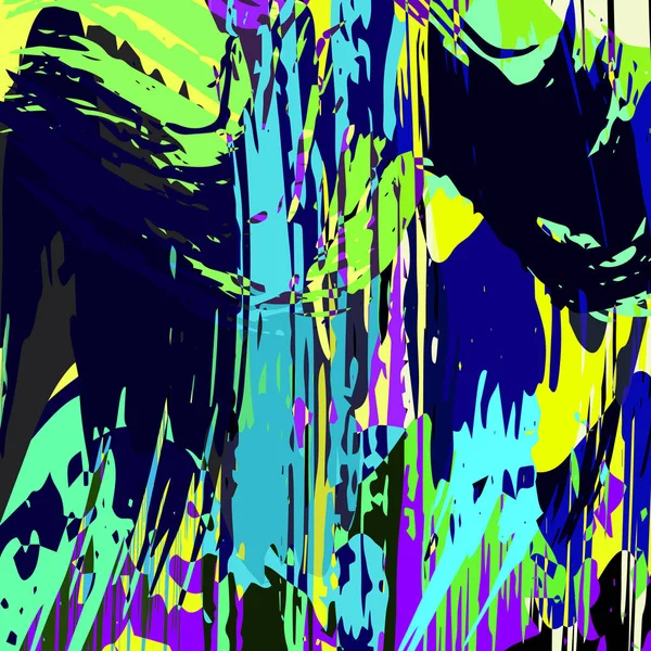 Абстрактный Цветовой Узор Стиле Граффити — стоковое фото