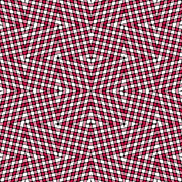 Vackra Röda Linjer Vit Bakgrund Geometrisk Bakgrund Illustration — Stockfoto
