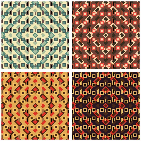 çokgenler renkli geometrik arka plan illüstrasyon güzel toplama