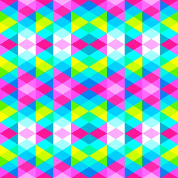 三角形の幾何学的なシームレス パターン — ストック写真