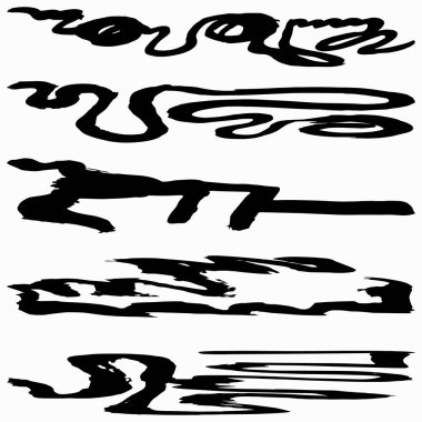 güzel siyah grafiti afiş koleksiyonu