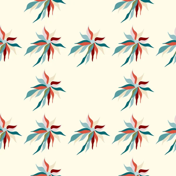 Plant pattern Abstract colorful seamless background pattern — Stock Photo, Image