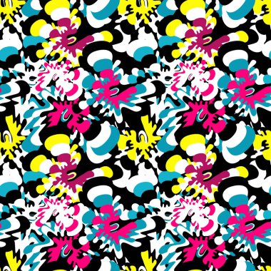 Graffiti arka plan seamless modeli