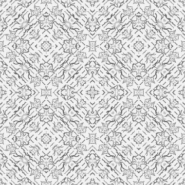 hatları ve dalgaları güzel Dikişsiz desen illüstrasyon soyut