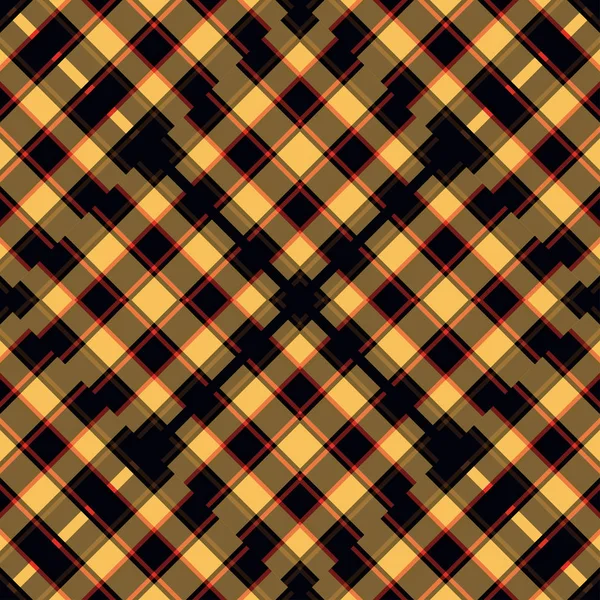 Orange lignes rouges et noires belle illustration de fond géométrique — Photo