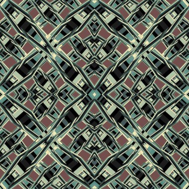 üzerinde kahverengi arka plan illüstrasyon soyut çokgenler