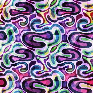 kesintisiz renk desen grafiti tarzı. Kalite illüstrasyon tasarımınız için