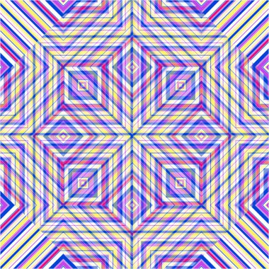 güzel yumuşak çokgenler ve açık renkli illüstrasyon hatları