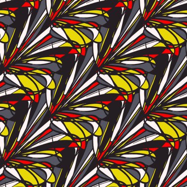 renk soyut geometrik model kaliteli illüstrasyon tasarım