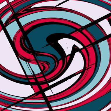 renkli soyut desen grafiti