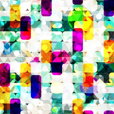 geometrik soyut renk desen grafiti tarzı. Kalite illüstrasyon tasarımınız için