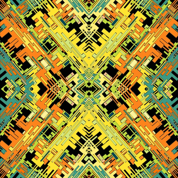 Coloridos polígonos abstractos e ilustración de fondo geométrico de líneas — Foto de Stock