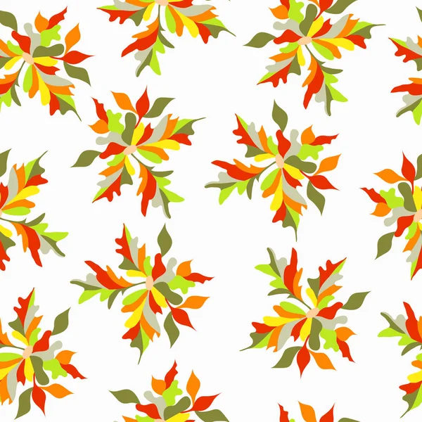 Blumen abstrakte nahtlose Muster für Ihr Design — Stockfoto