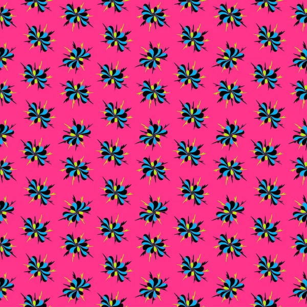 Flores patrón inconsútil abstracto para su diseño —  Fotos de Stock