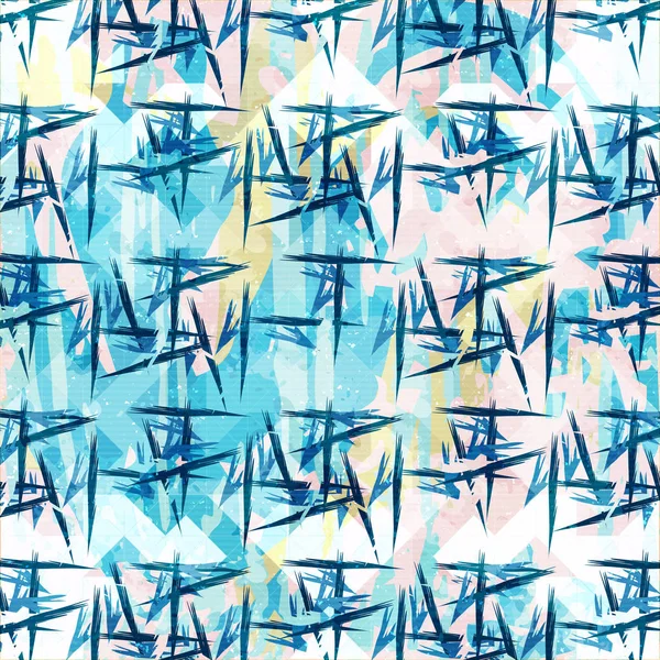Geometrisch abstracte kleurenpatroon in graffiti stijl. Kwaliteit afbeelding voor uw ontwerp — Stockfoto