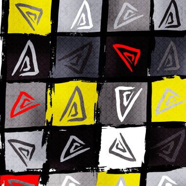 güzel renk soyut desen illüstrasyon grafiti