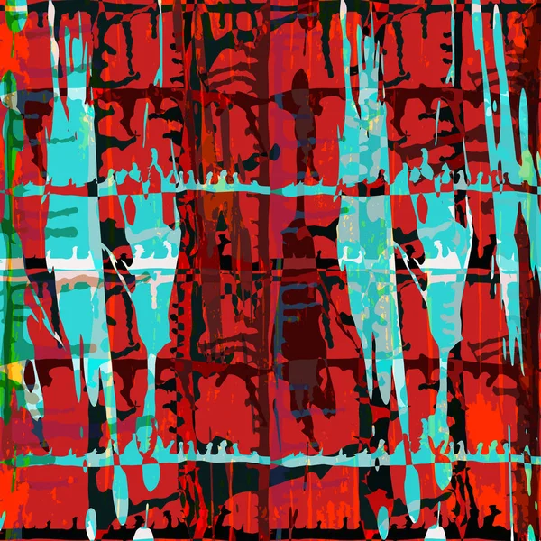 Motif de couleur abstrait dans le style graffiti Illustration de qualité pour votre conception — Photo