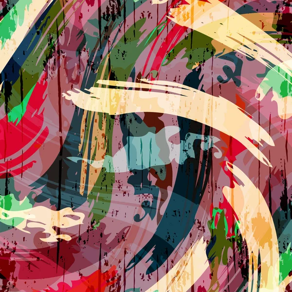 Patrón de color abstracto en estilo de graffiti Ilustración de calidad para su diseño —  Fotos de Stock