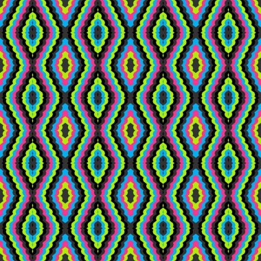 geometrik soyut renk seamless modeli