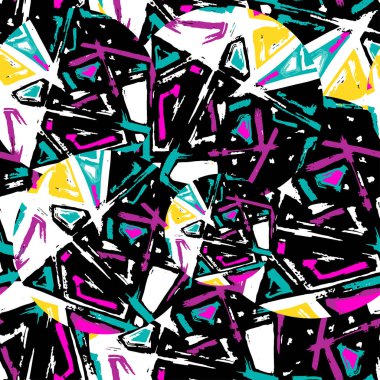 Graffiti arka plan seamless modeli