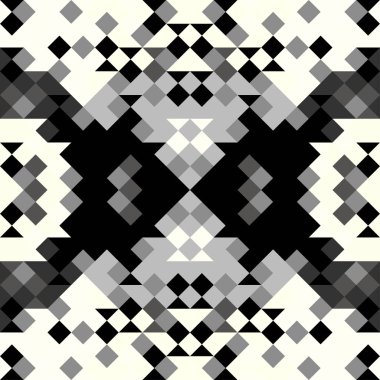 tek renkli piksel küçük geometrik desen vardır